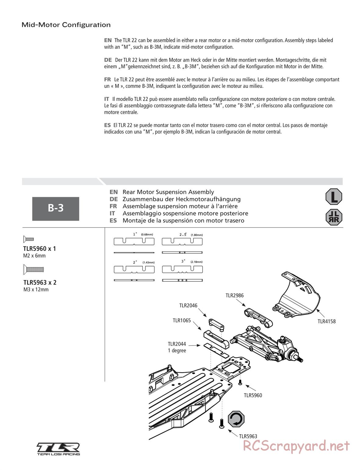 Team Losi - TLR 22 TwentyTwo - Manual - Page 22