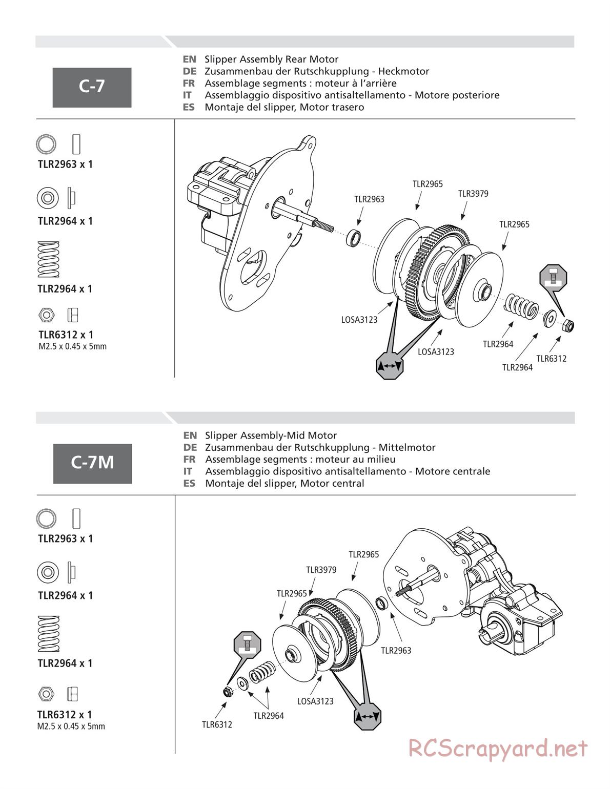 Team Losi - TLR 22 TwentyTwo - Manual - Page 32