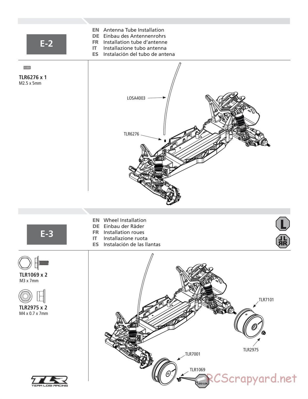 Team Losi - TLR 22 TwentyTwo - Manual - Page 42