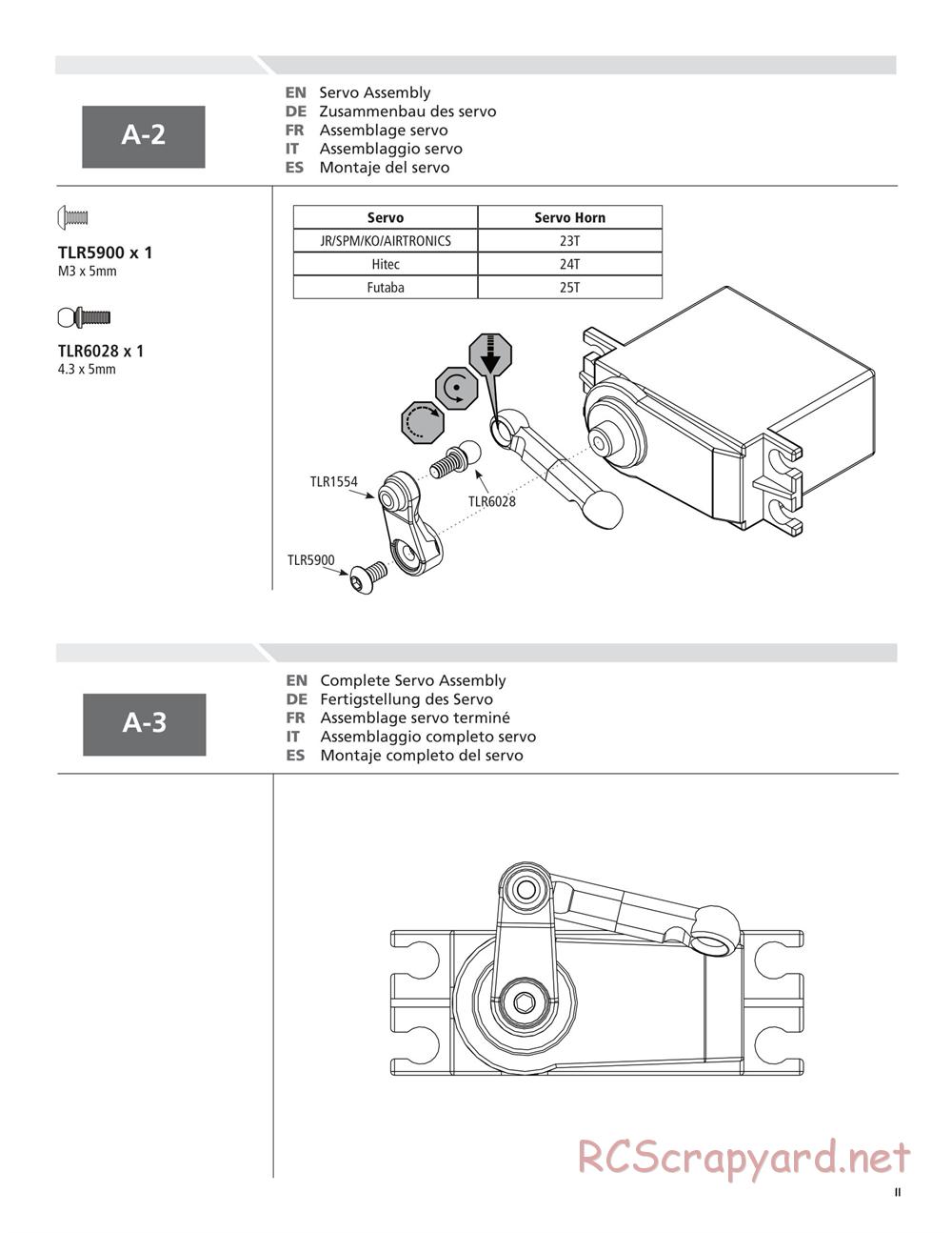 Team Losi - 22T - Manual - Page 11