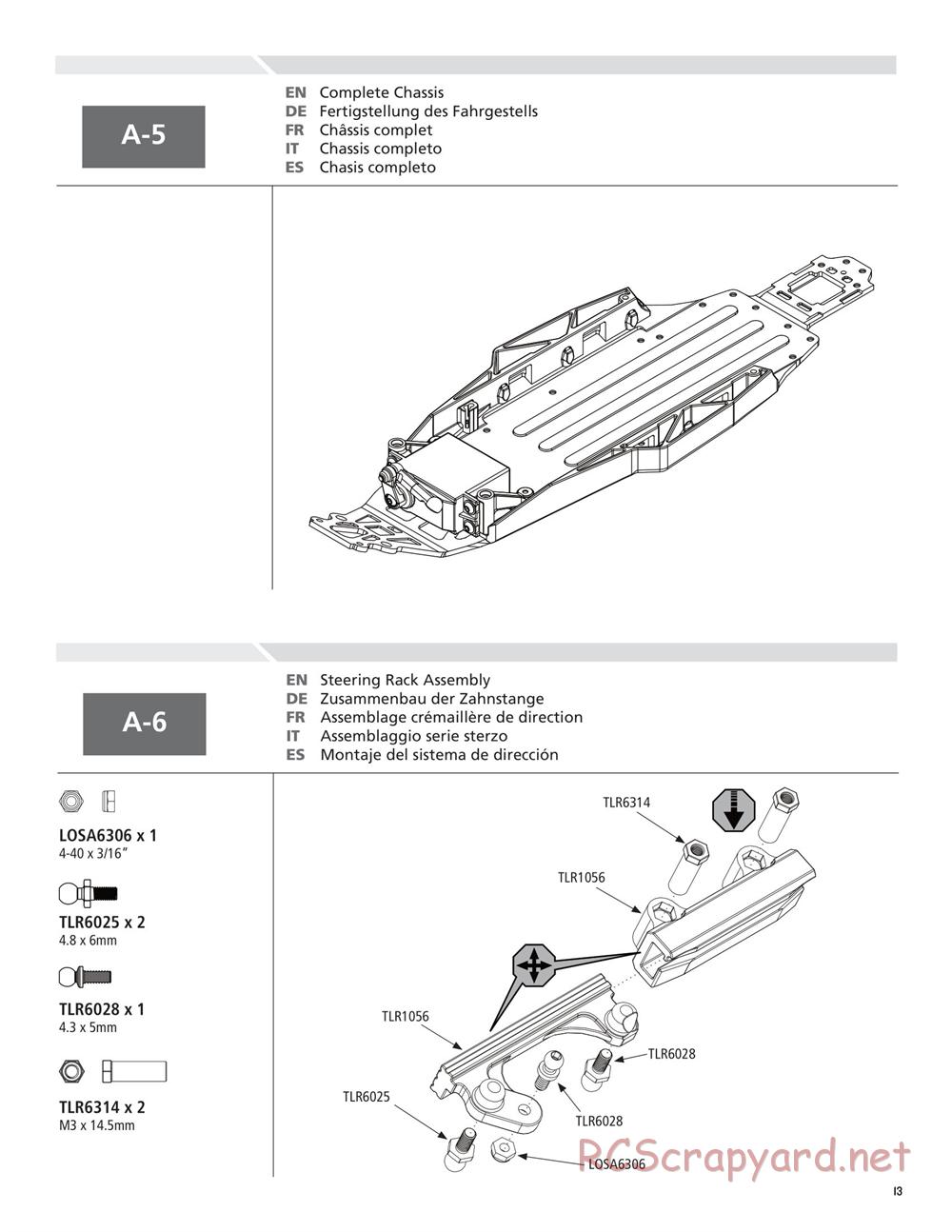 Team Losi - 22T - Manual - Page 13