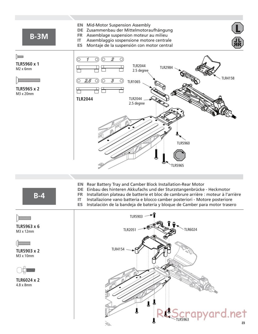 Team Losi - 22T - Manual - Page 23