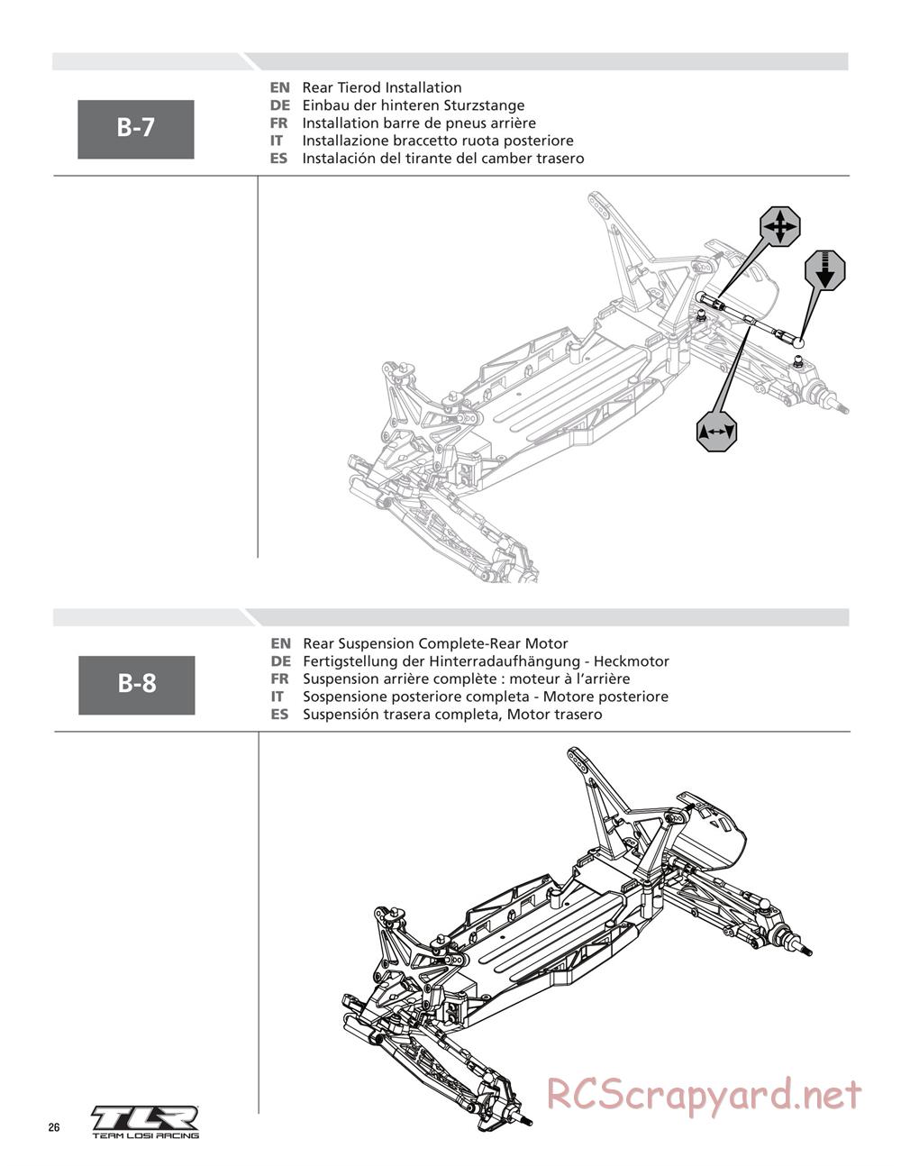 Team Losi - 22T - Manual - Page 26