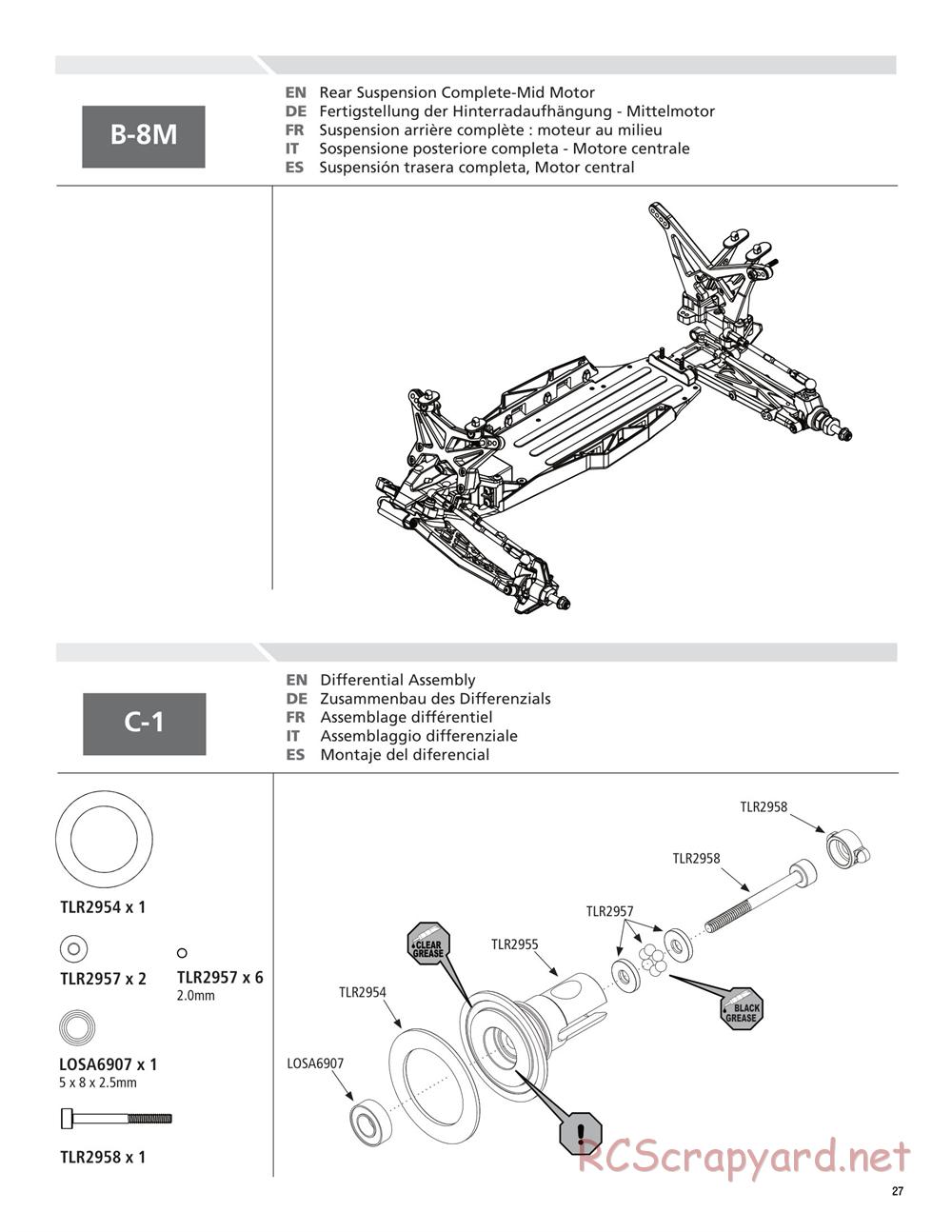 Team Losi - 22T - Manual - Page 27