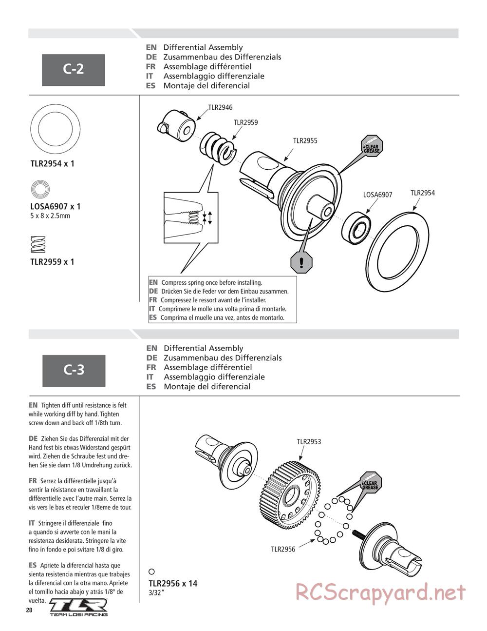 Team Losi - 22T - Manual - Page 28