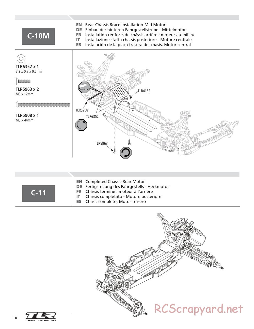Team Losi - 22T - Manual - Page 36