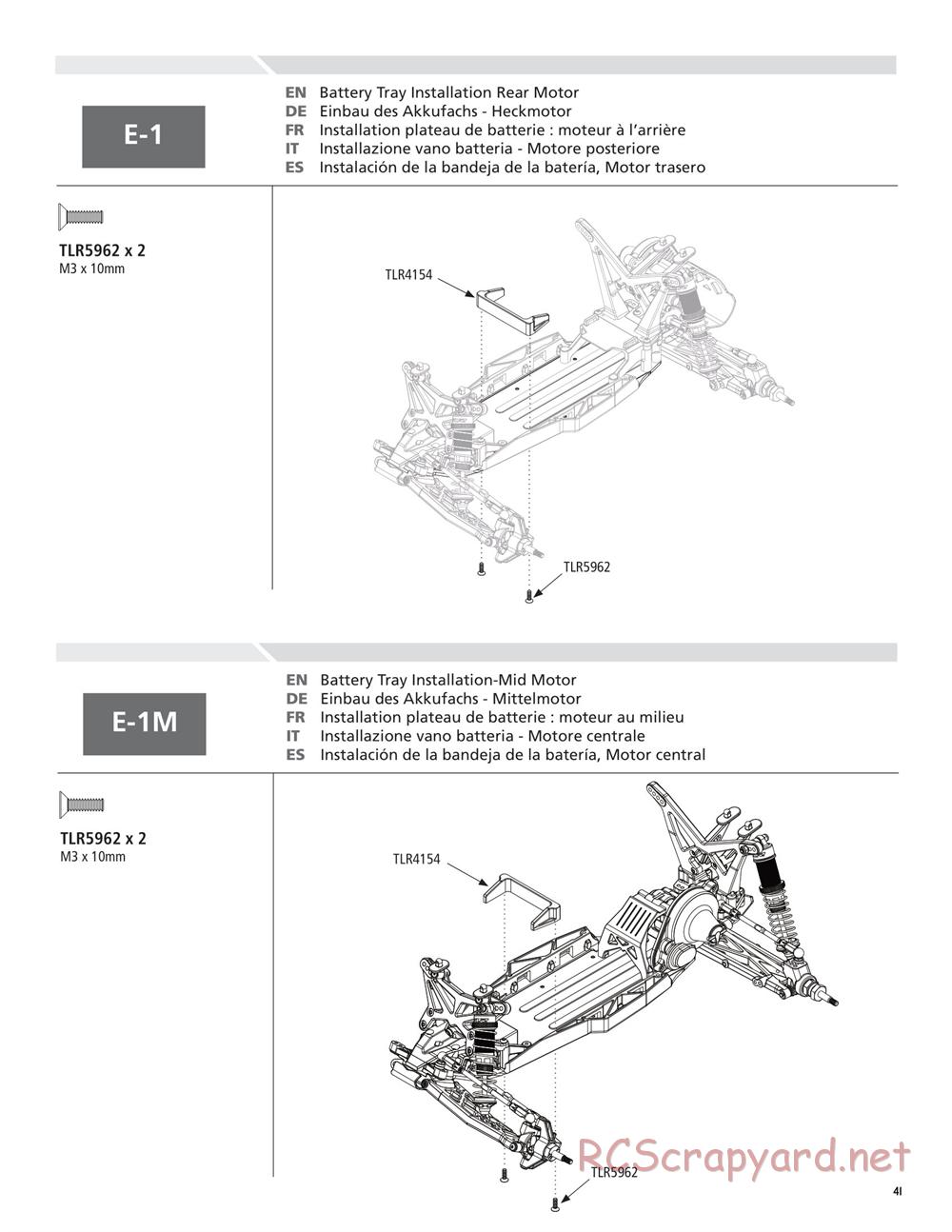 Team Losi - 22T - Manual - Page 41