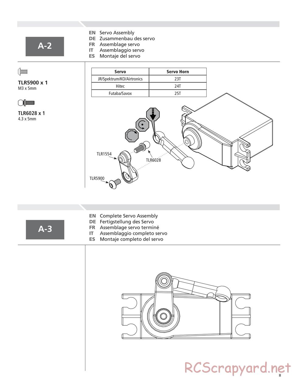 Team Losi - 22SCT - Manual - Page 11