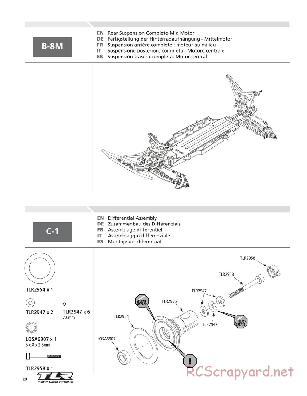 Team Losi - 22SCT - Manual - Page 28