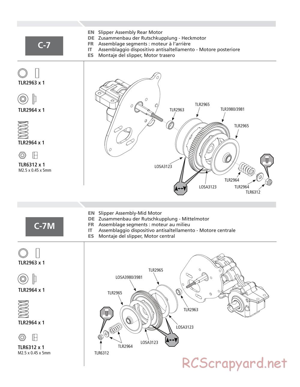 Team Losi - 22SCT - Manual - Page 33