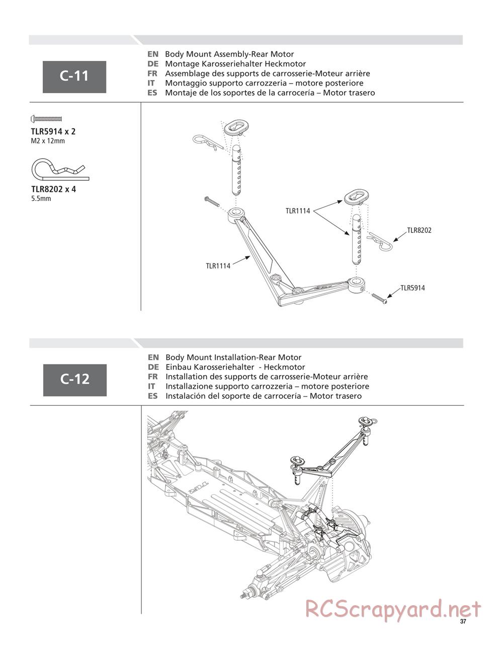 Team Losi - 22SCT - Manual - Page 37