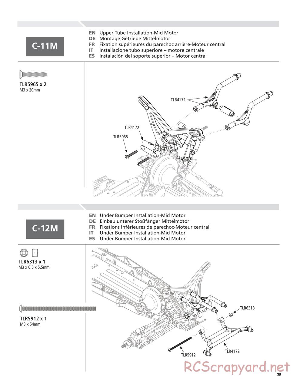 Team Losi - 22SCT - Manual - Page 39