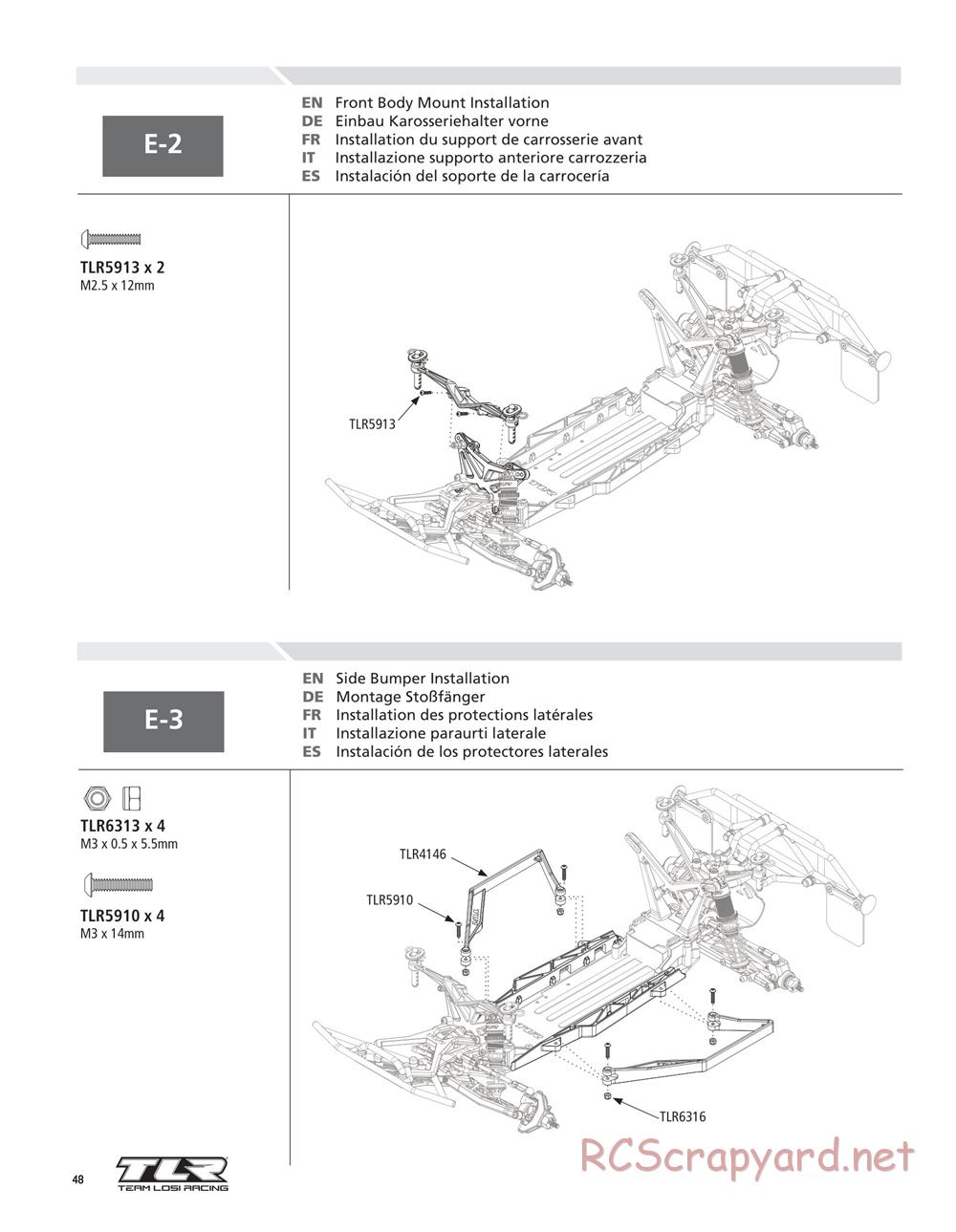 Team Losi - 22SCT - Manual - Page 48