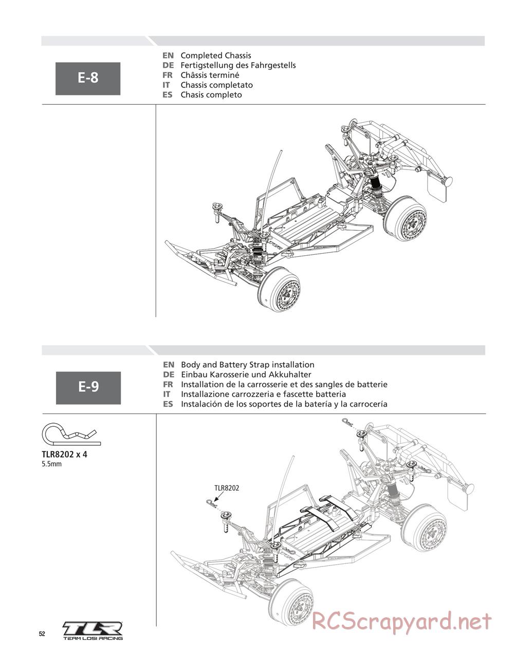 Team Losi - 22SCT - Manual - Page 52