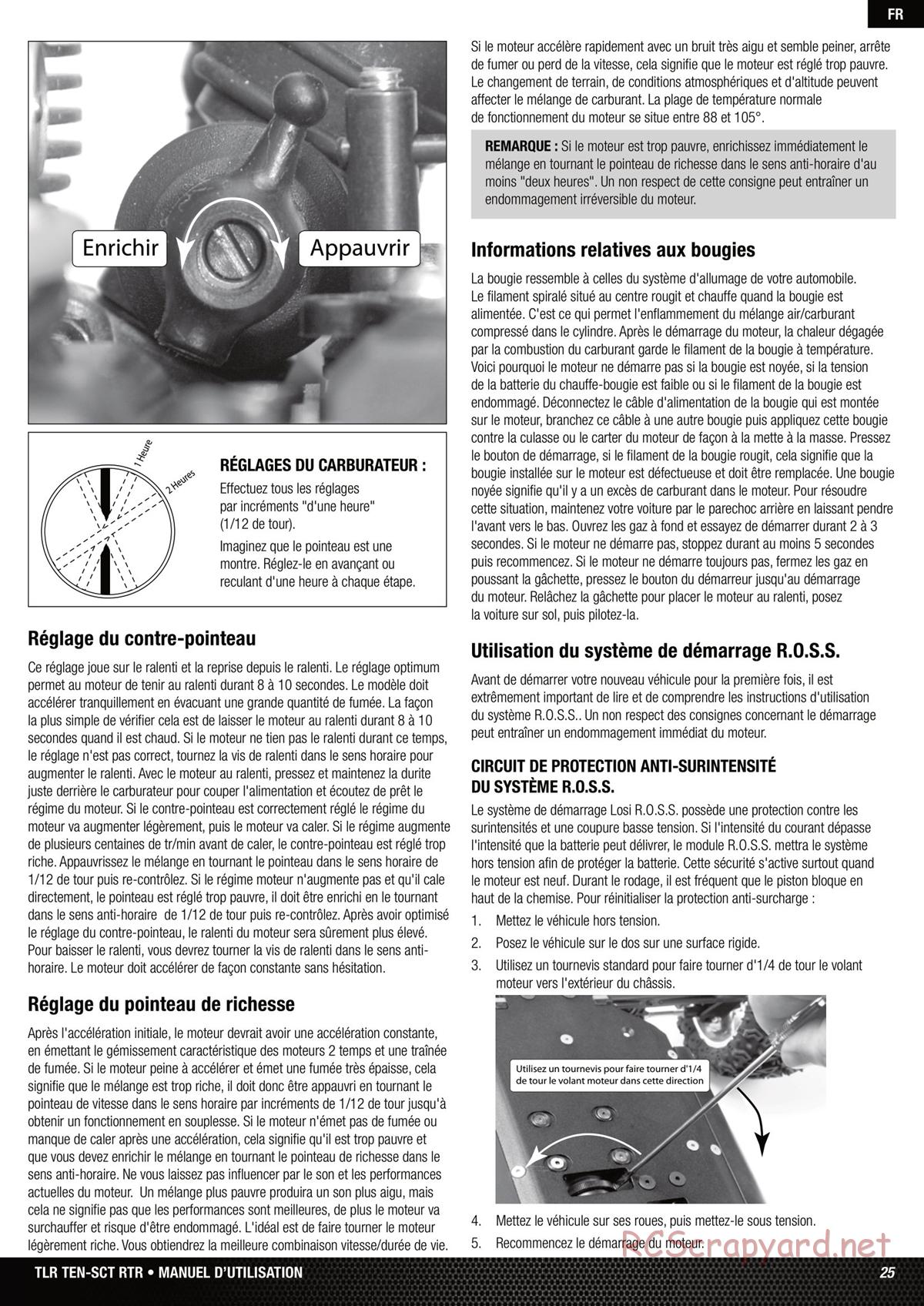 Team Losi - Ten SCT Nitro - Manual - Page 25