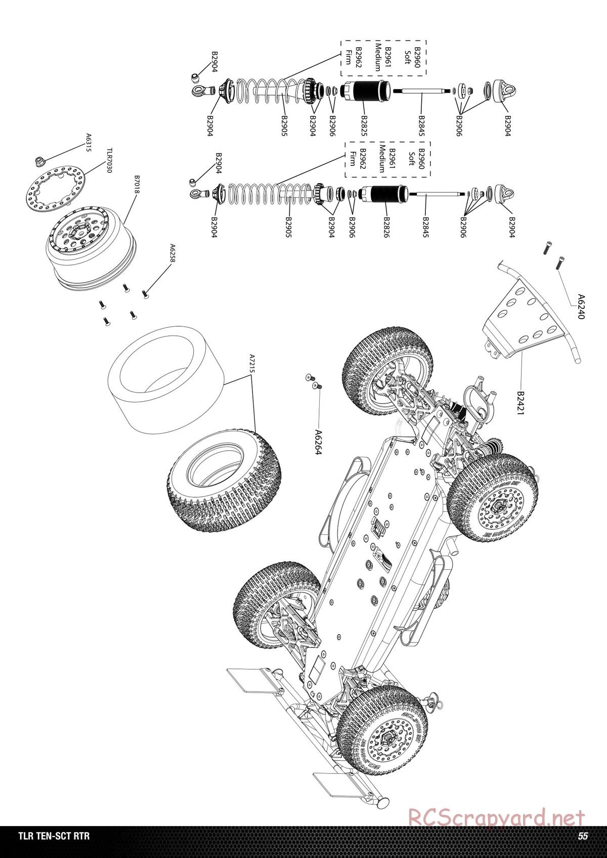 Team Losi - Ten SCT Nitro - Manual - Page 55