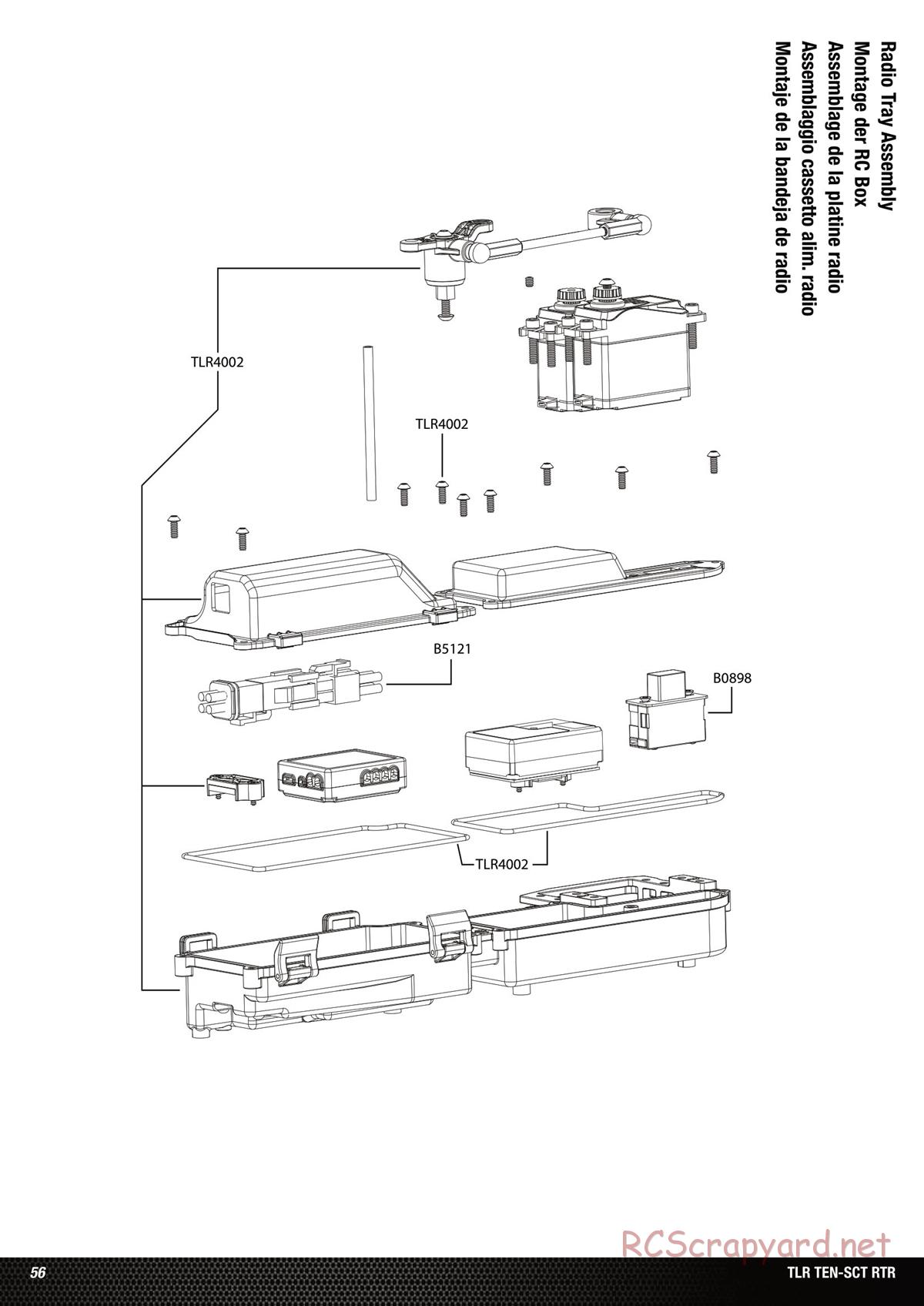 Team Losi - Ten SCT Nitro - Manual - Page 56