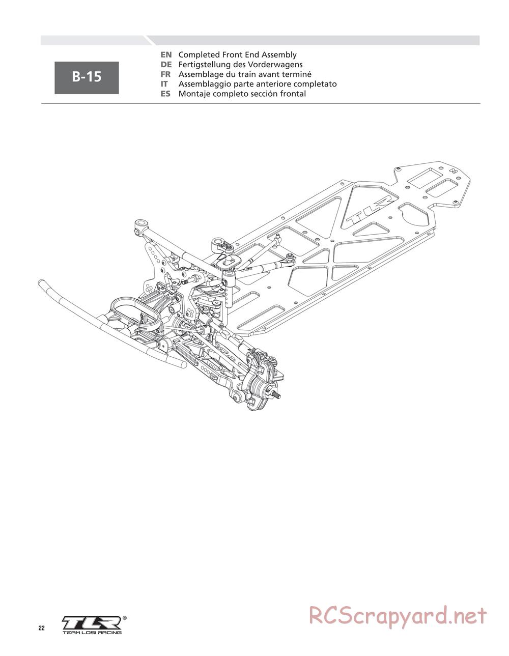 Team Losi - Ten-SCTE 2.0 - Manual - Page 22