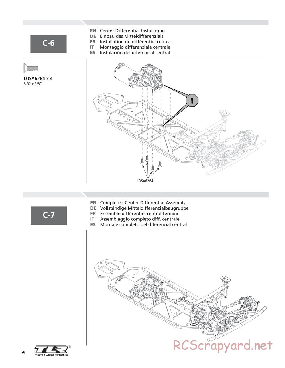 Team Losi - Ten-SCTE 2.0 - Manual - Page 26