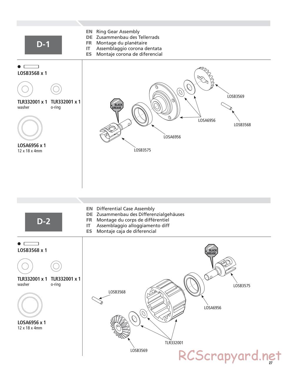 Team Losi - Ten-SCTE 2.0 - Manual - Page 27