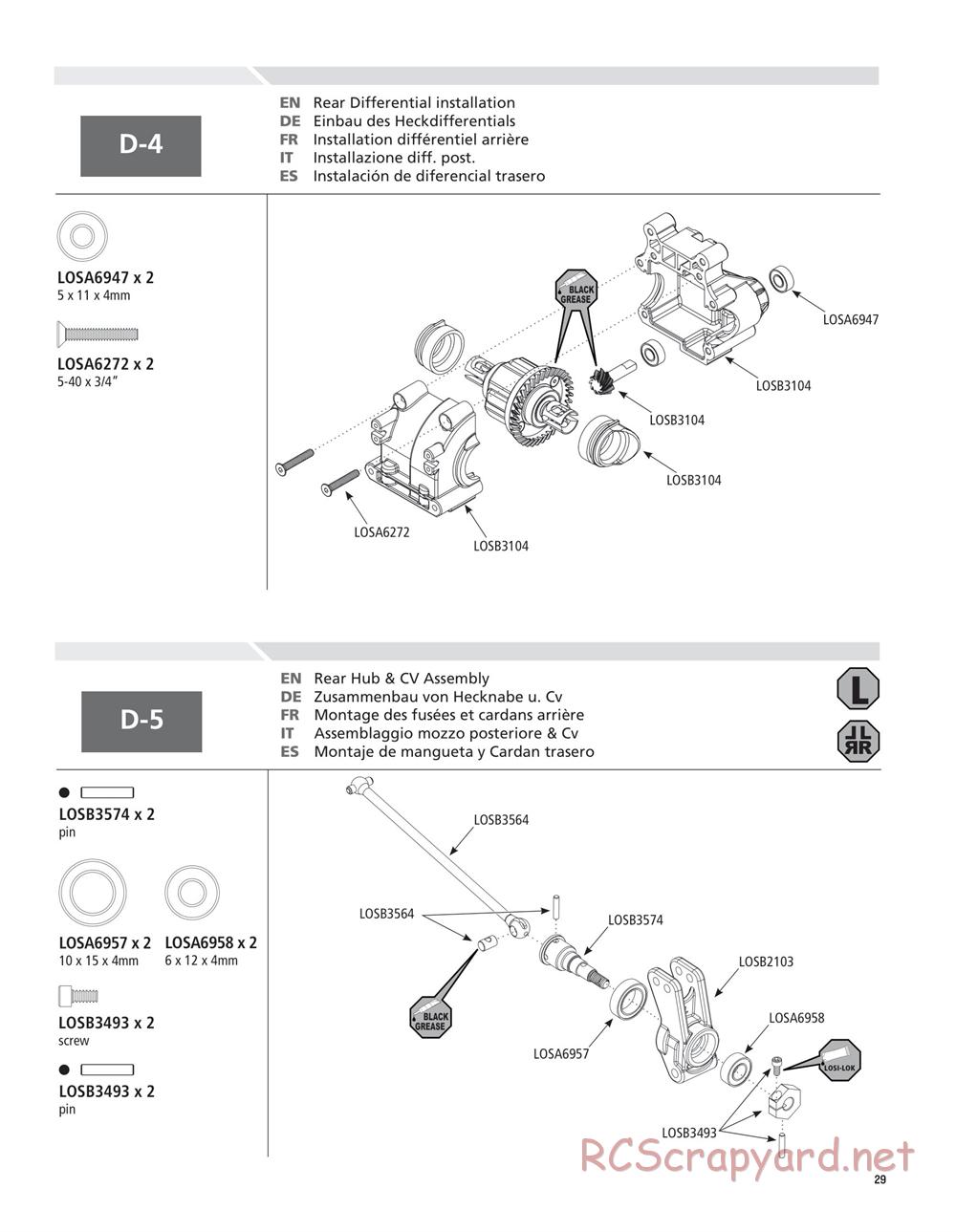 Team Losi - Ten-SCTE 2.0 - Manual - Page 29