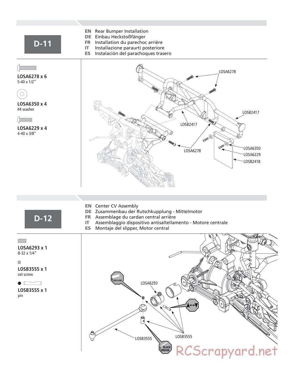Team Losi - Ten-SCTE 2.0 - Manual - Page 33