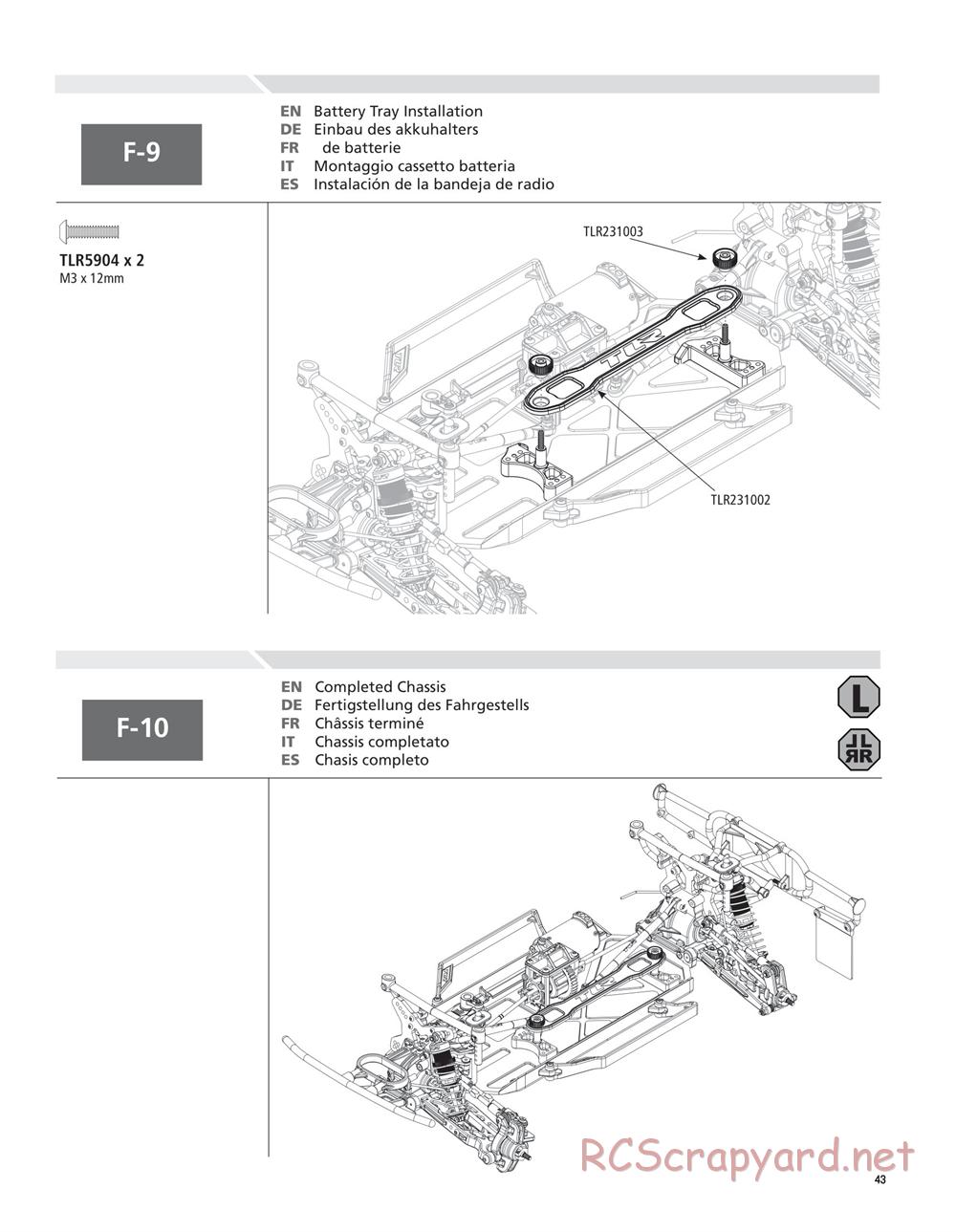 Team Losi - Ten-SCTE 2.0 - Manual - Page 43