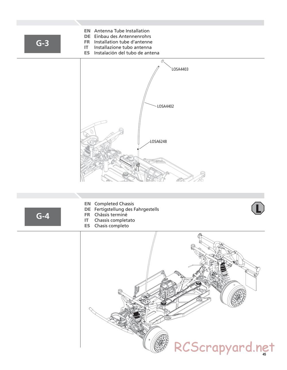 Team Losi - Ten-SCTE 2.0 - Manual - Page 45