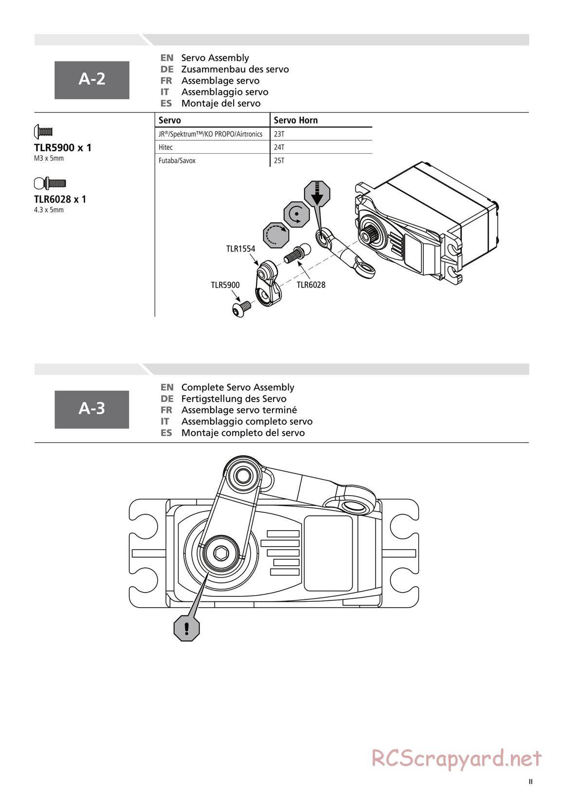 Team Losi - TLR 22 2.0 - Manual - Page 11