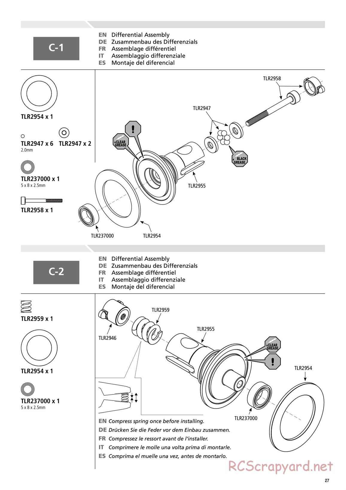 Team Losi - TLR 22 2.0 - Manual - Page 27