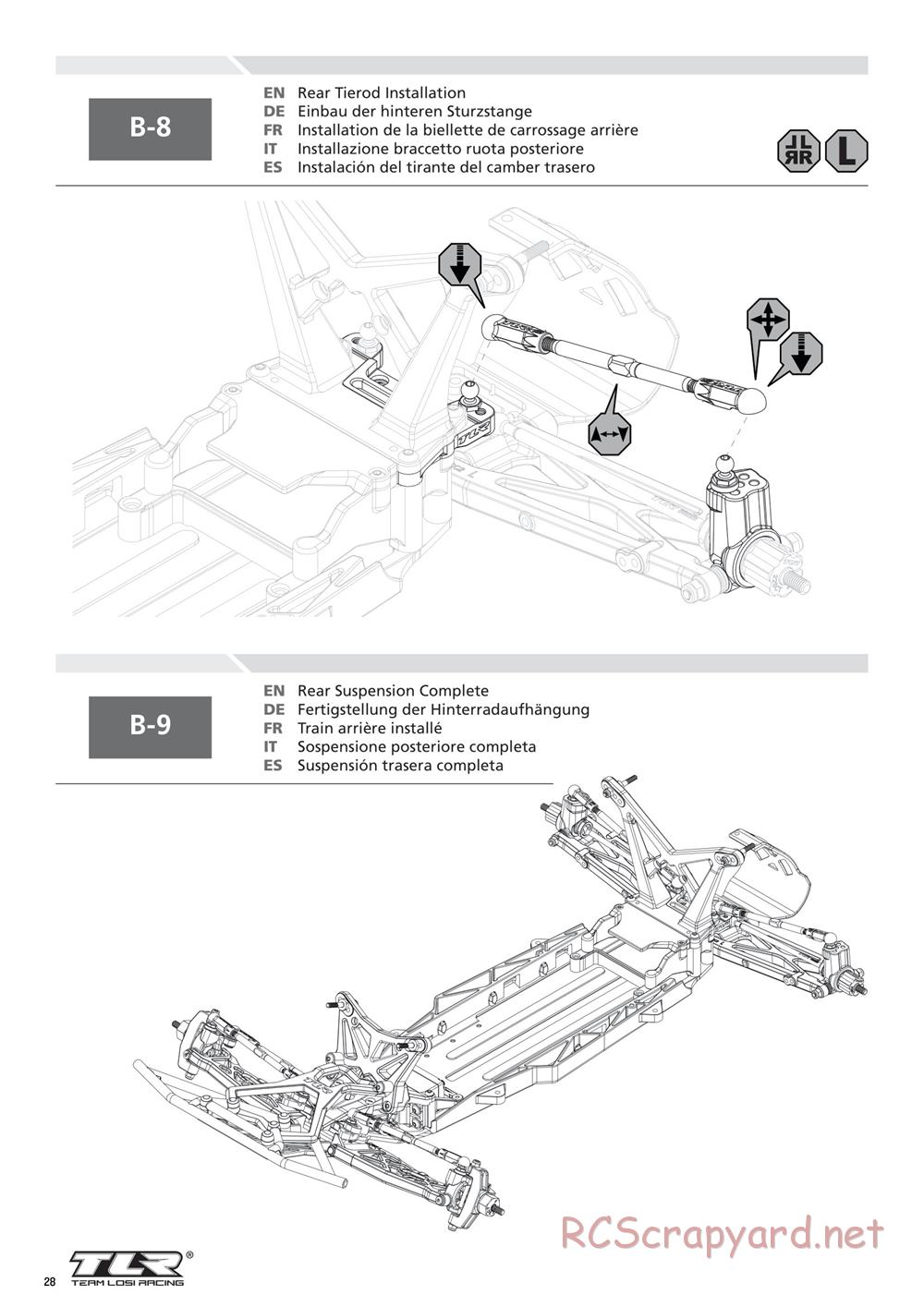 Team Losi - 22SCT 2.0 Race - Manual - Page 28