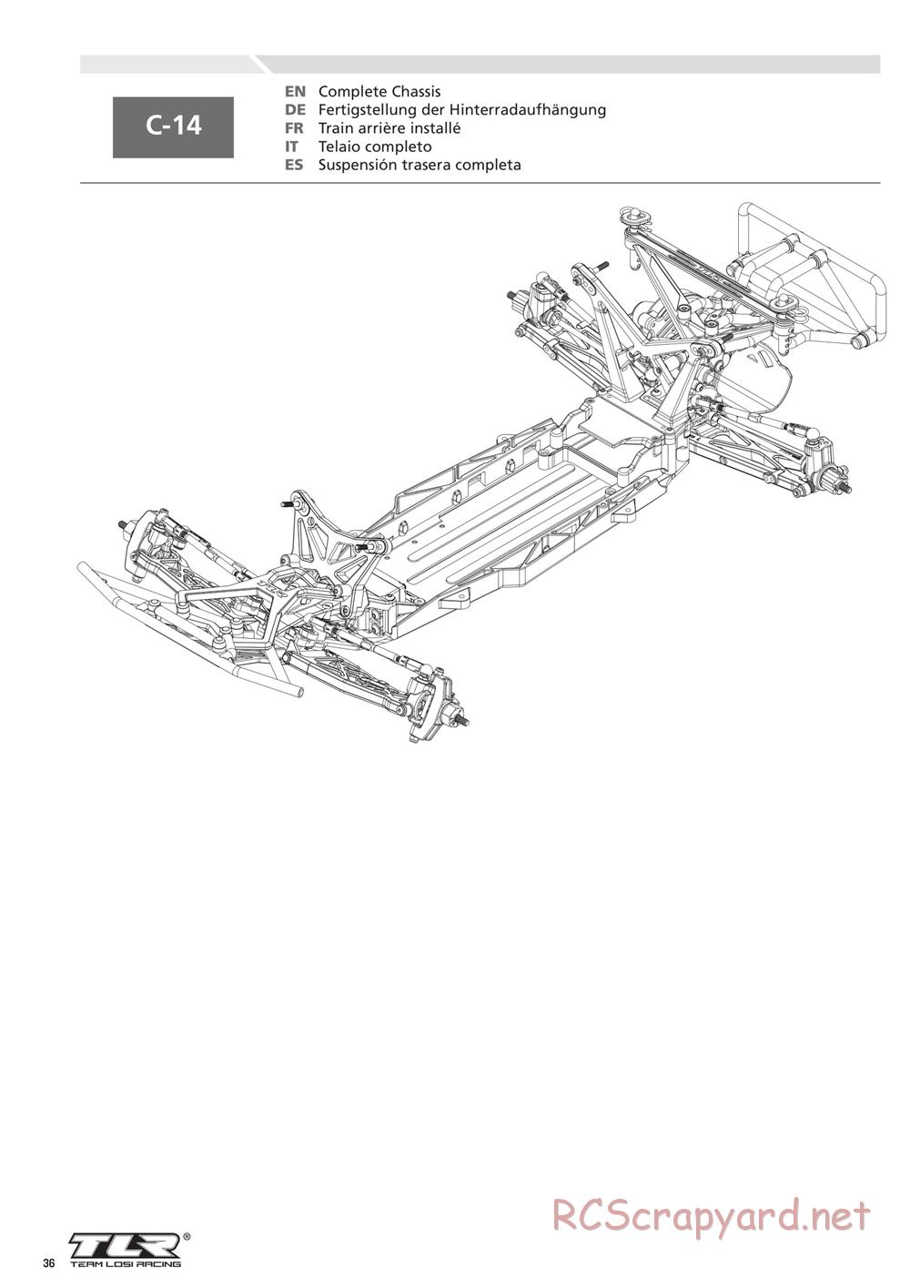 Team Losi - 22SCT 2.0 Race - Manual - Page 36