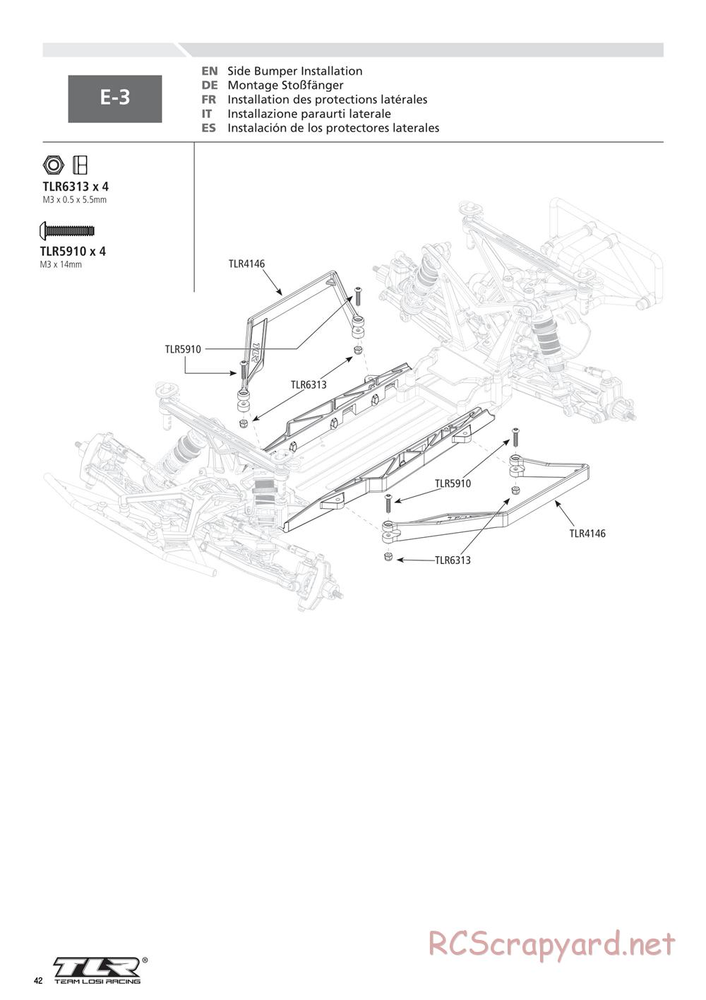 Team Losi - 22SCT 2.0 Race - Manual - Page 42