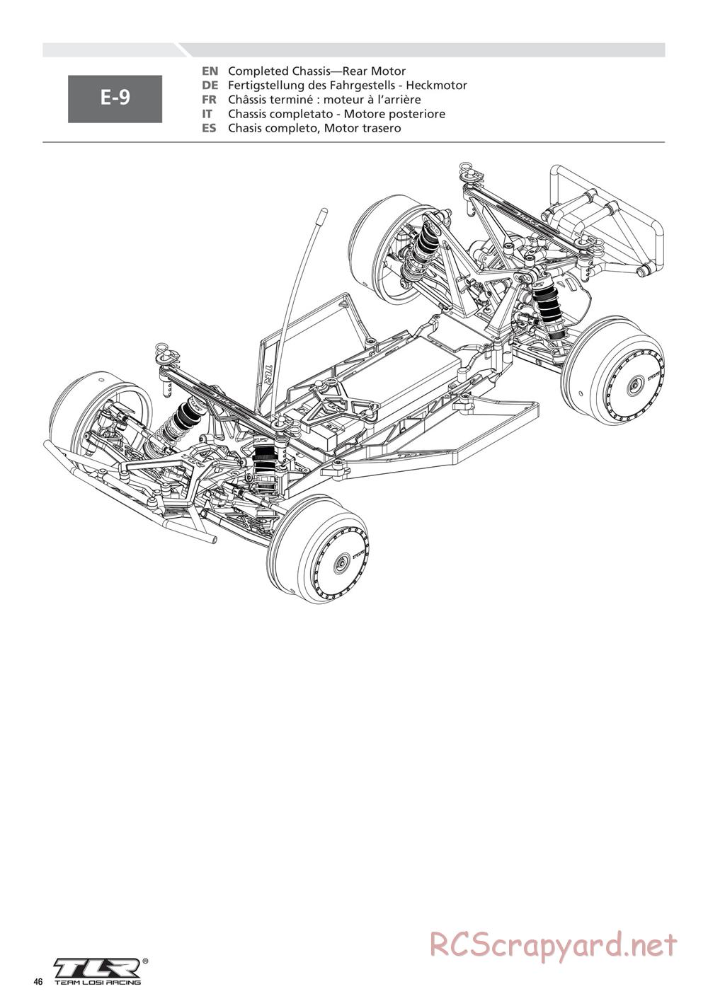 Team Losi - 22SCT 2.0 Race - Manual - Page 46