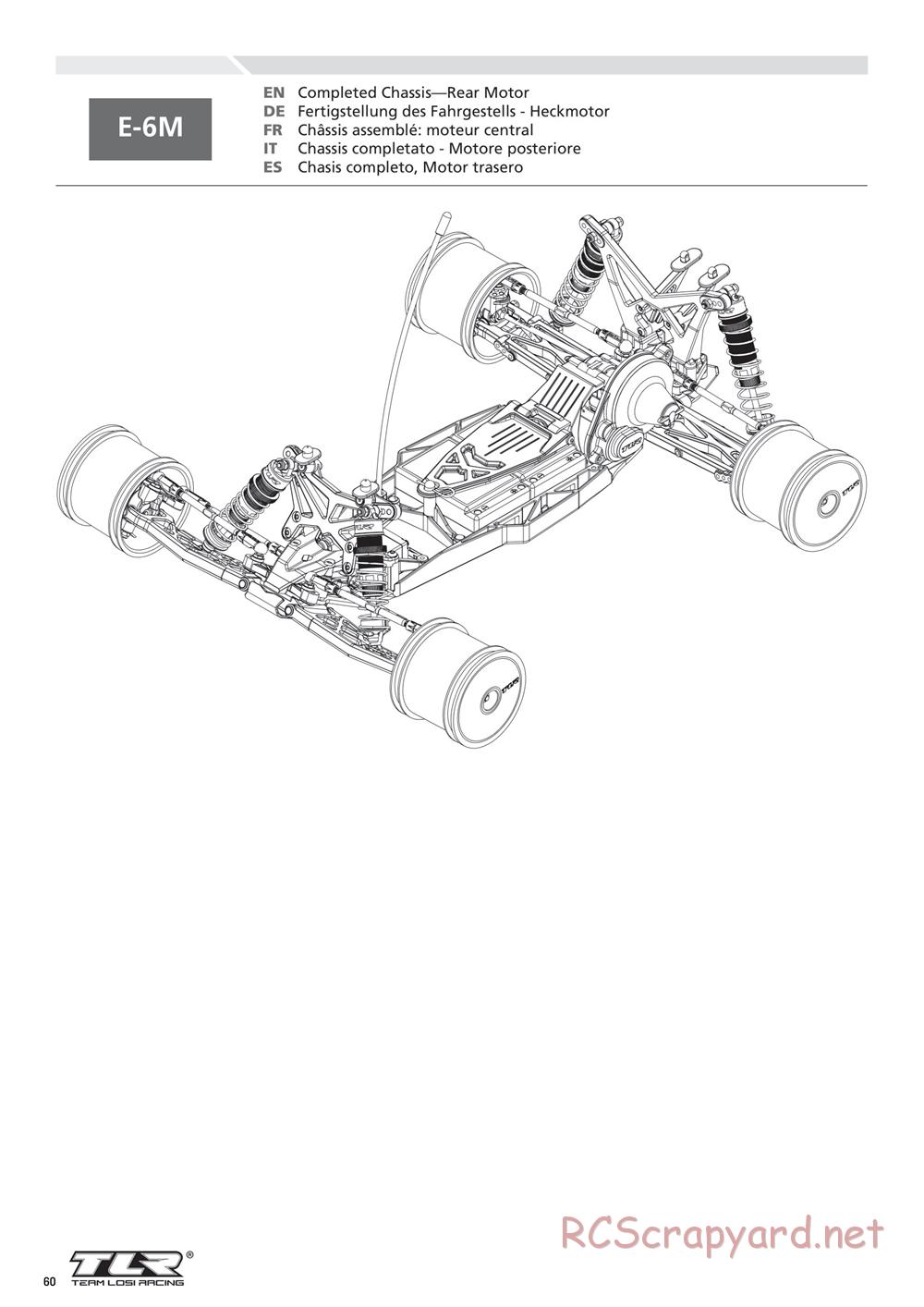 Team Losi - 22T 2.0 Race - Manual - Page 60