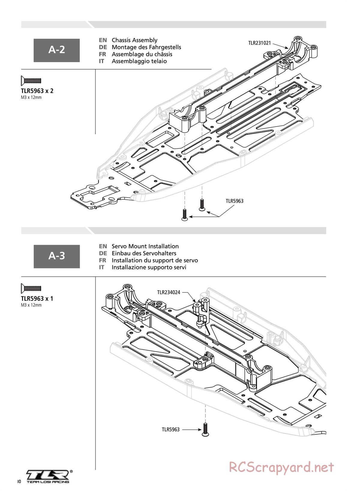 Team Losi - TLR 22-4 - Manual - Page 10