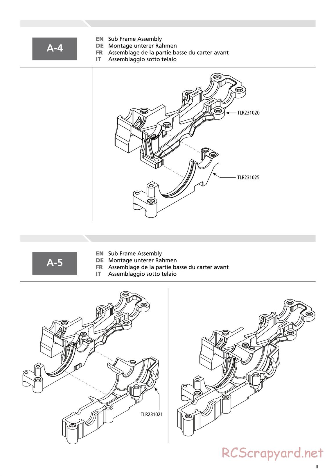 Team Losi - TLR 22-4 - Manual - Page 11