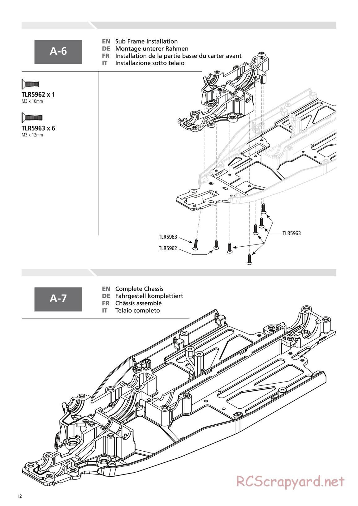 Team Losi - TLR 22-4 - Manual - Page 12