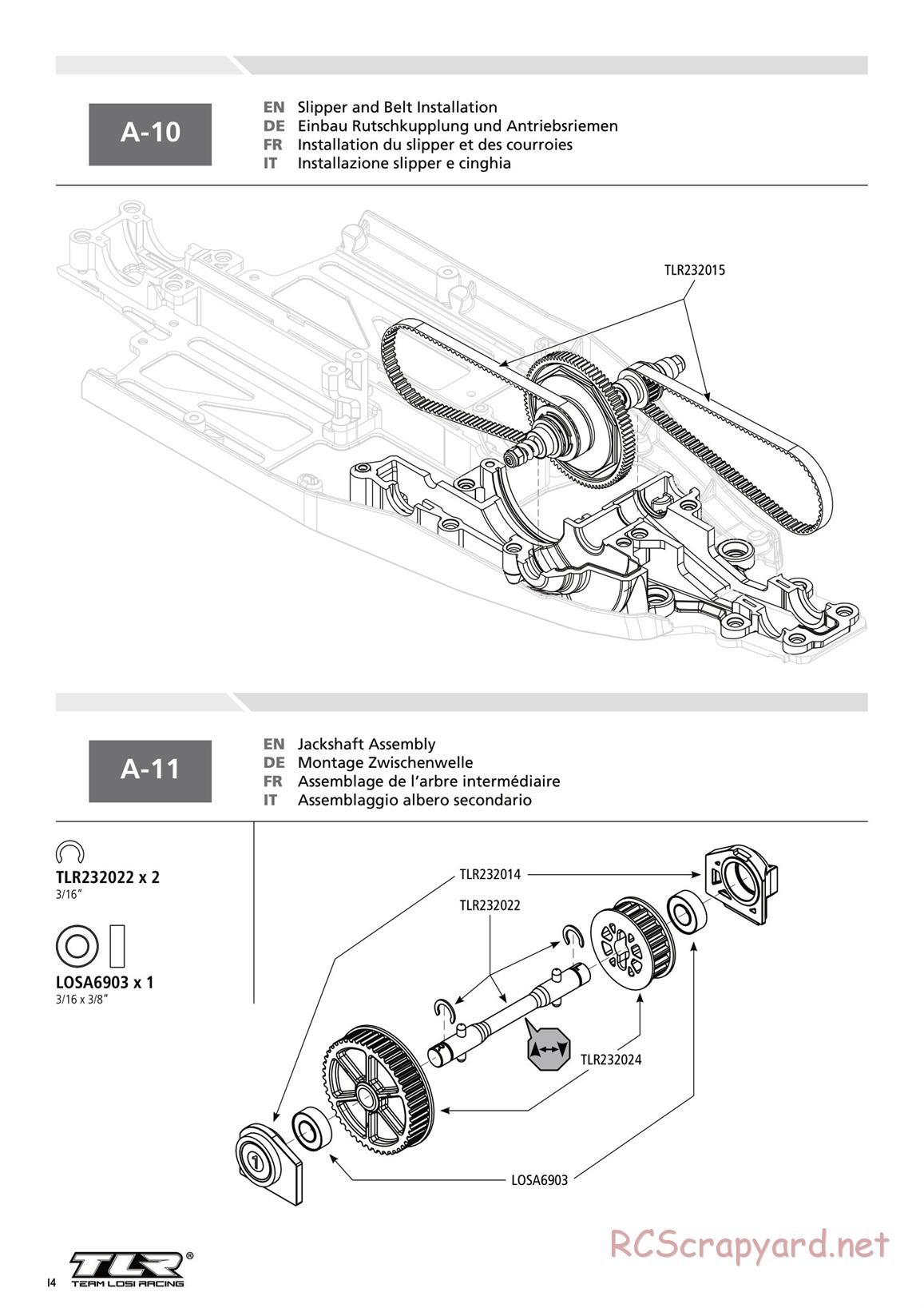 Team Losi - TLR 22-4 - Manual - Page 14