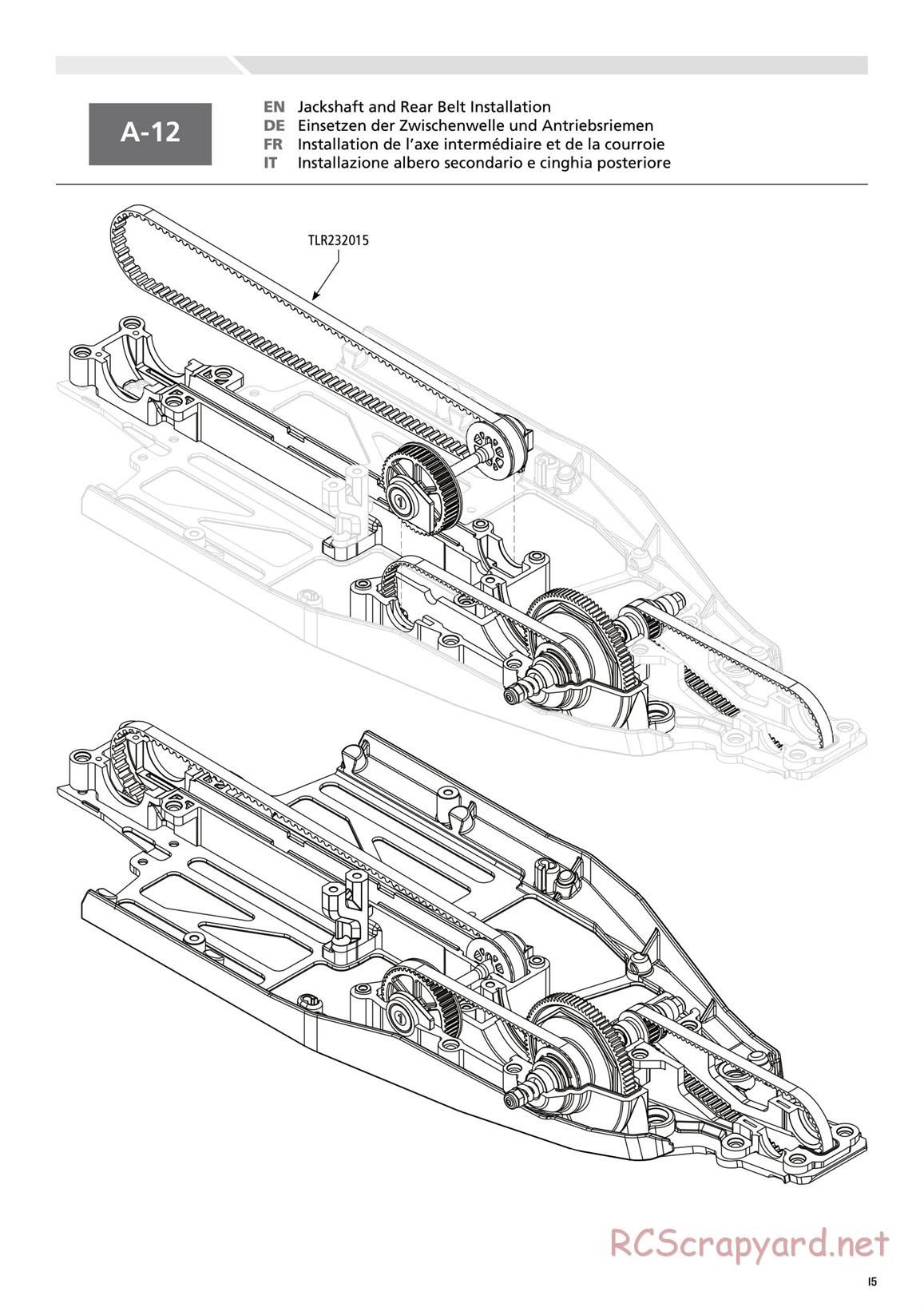 Team Losi - TLR 22-4 - Manual - Page 15