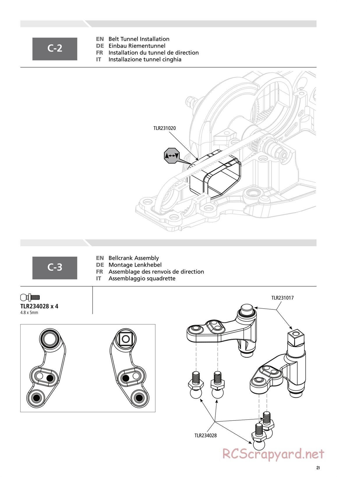 Team Losi - TLR 22-4 - Manual - Page 21