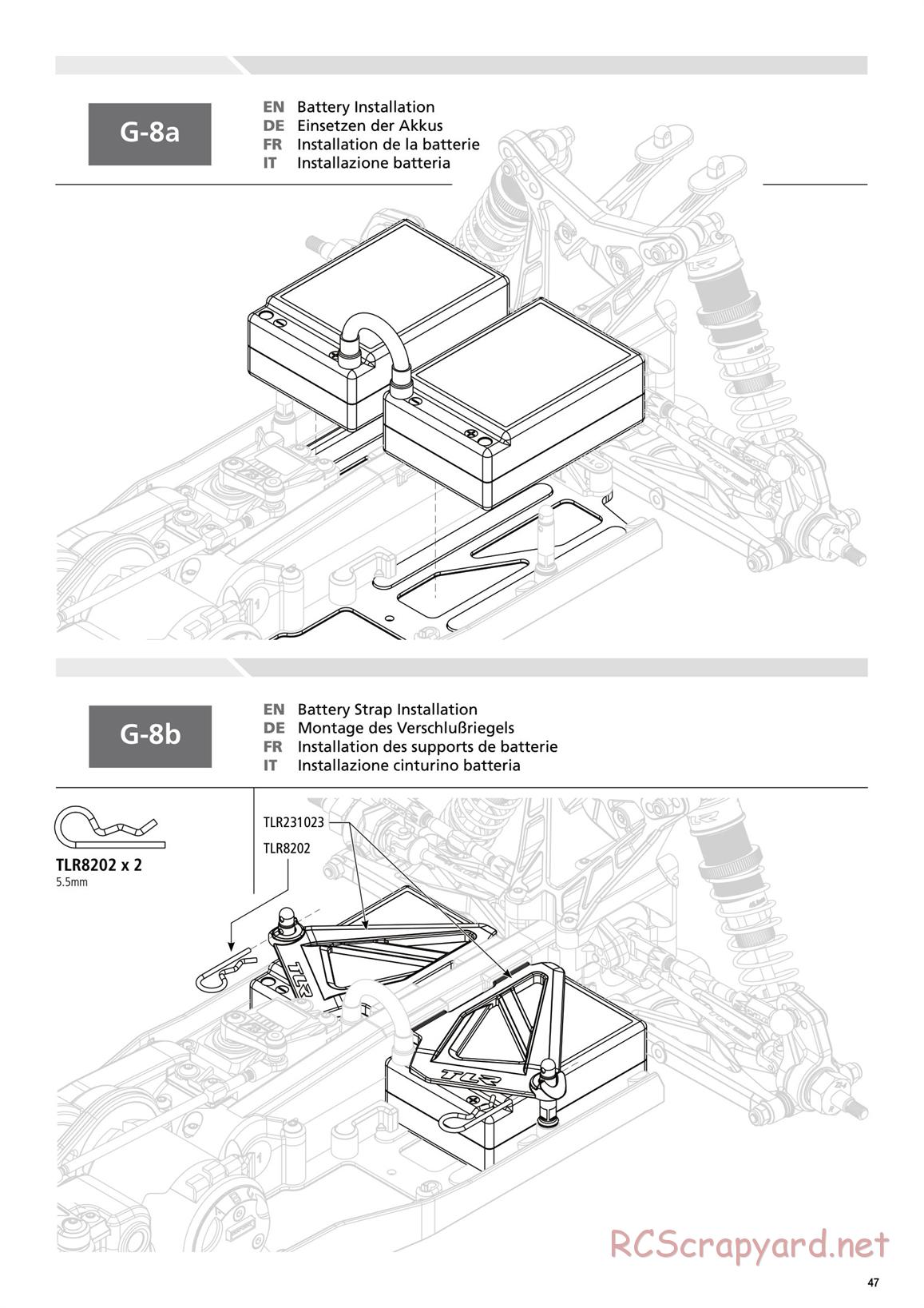 Team Losi - TLR 22-4 - Manual - Page 47