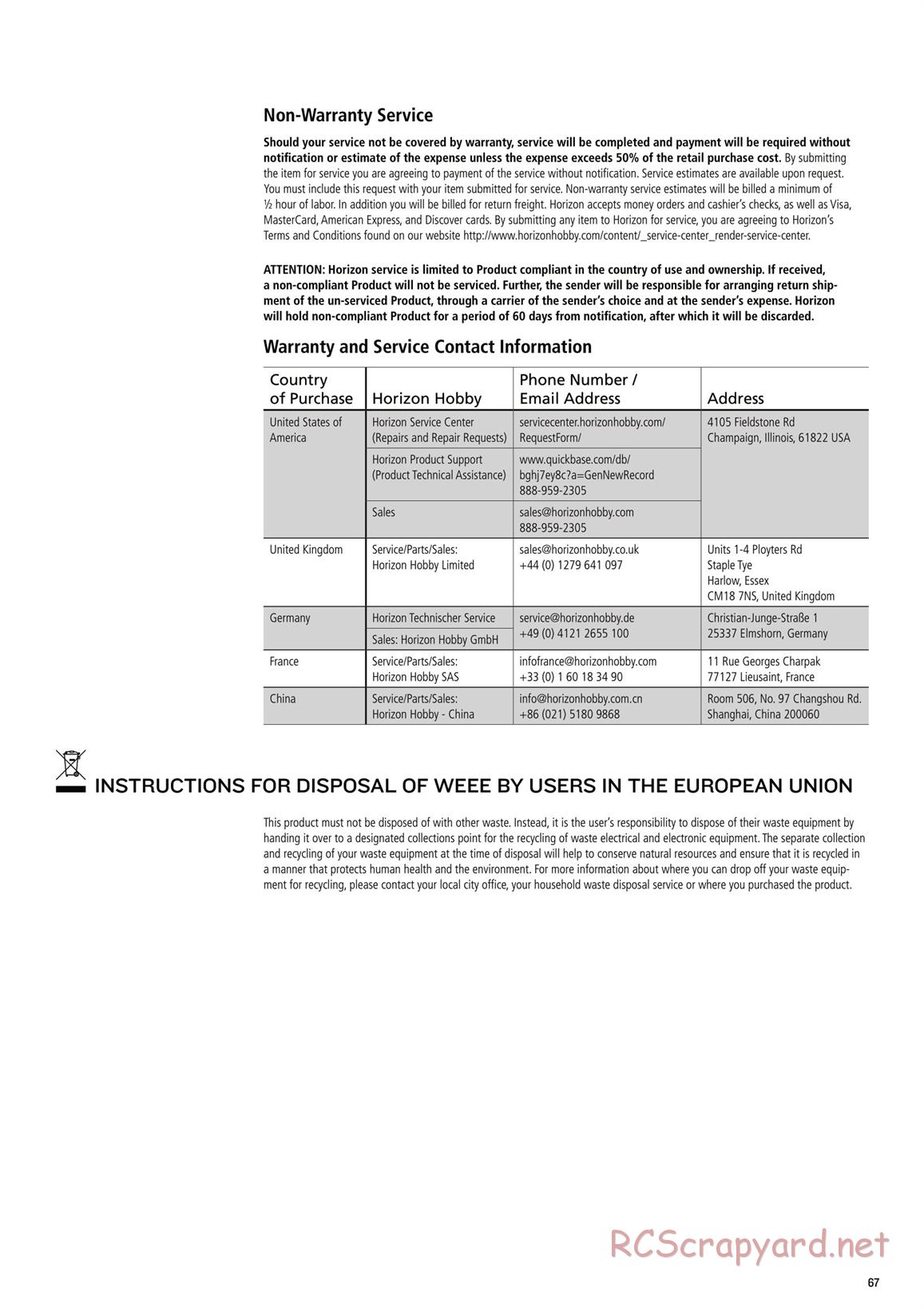 Team Losi - TLR 22-4 - Manual - Page 52