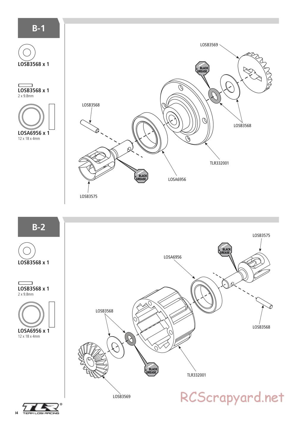 Team Losi - Ten-SCTE 3.0 - Manual - Page 14