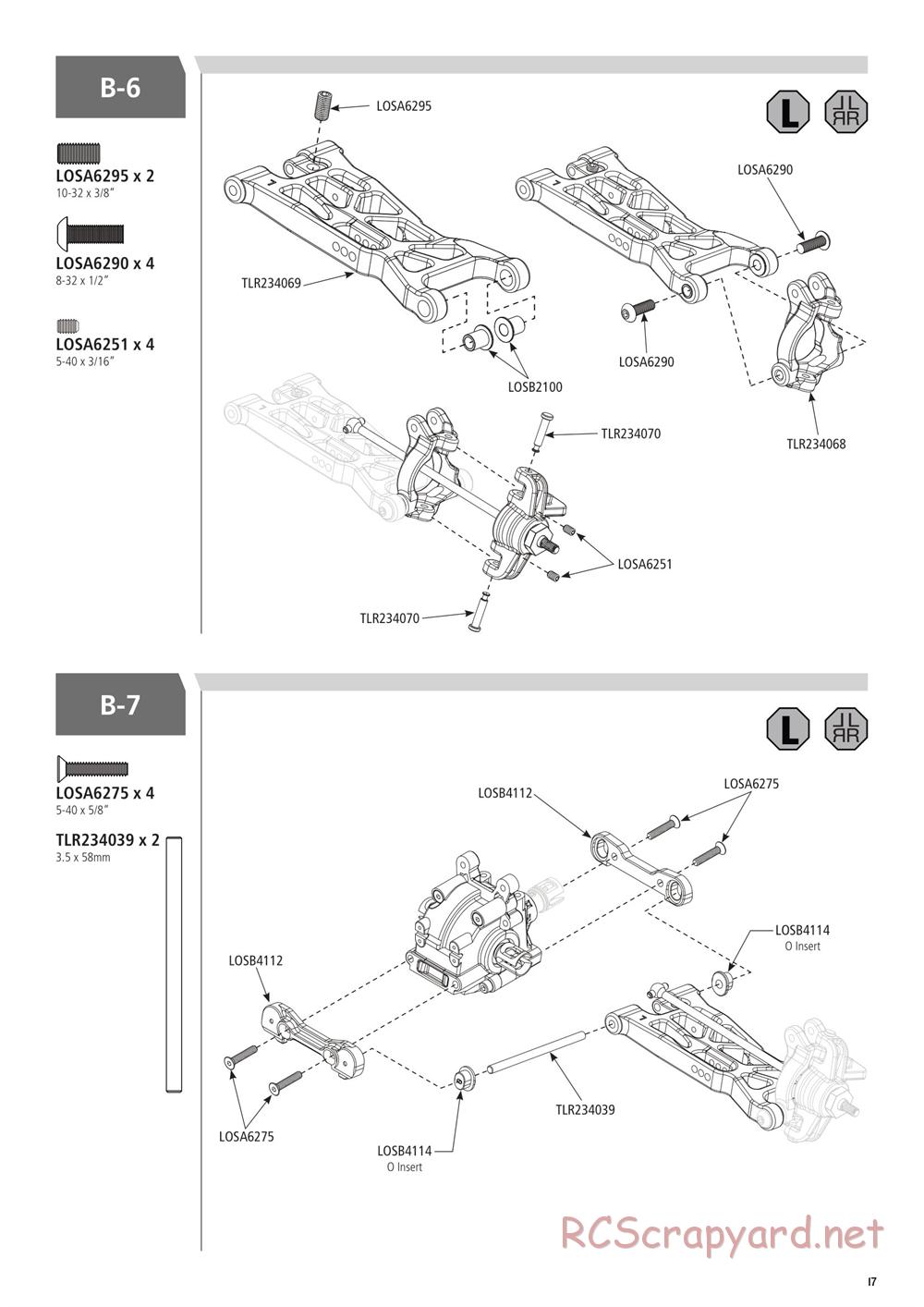 Team Losi - Ten-SCTE 3.0 - Manual - Page 17