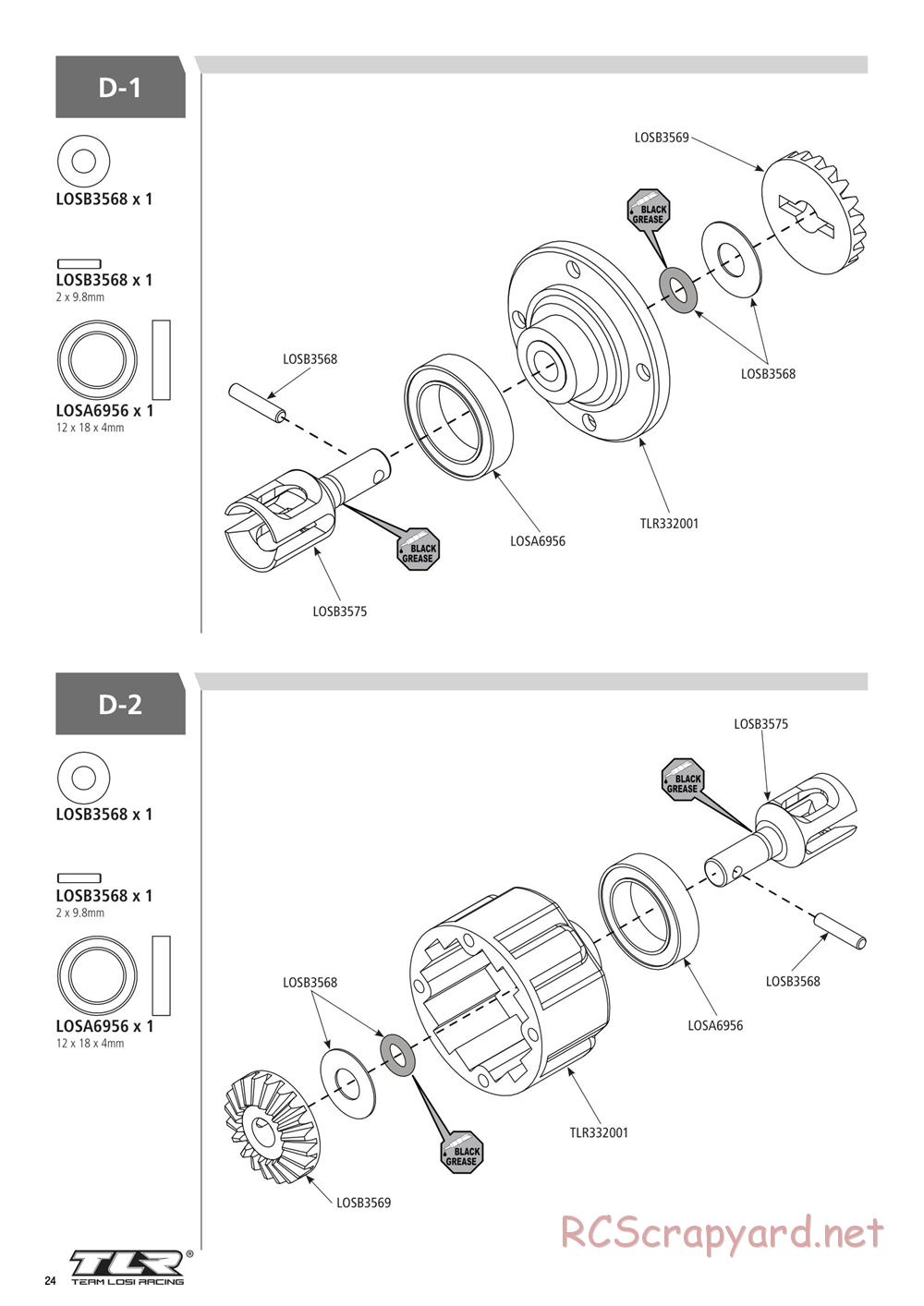 Team Losi - Ten-SCTE 3.0 - Manual - Page 24