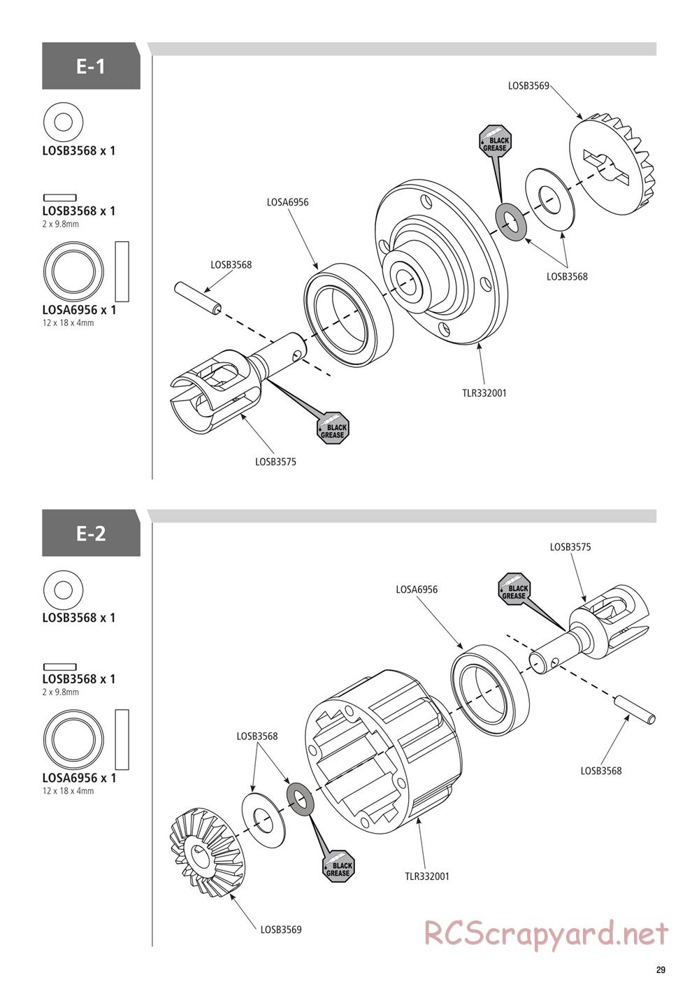 Team Losi - Ten-SCTE 3.0 - Manual - Page 29