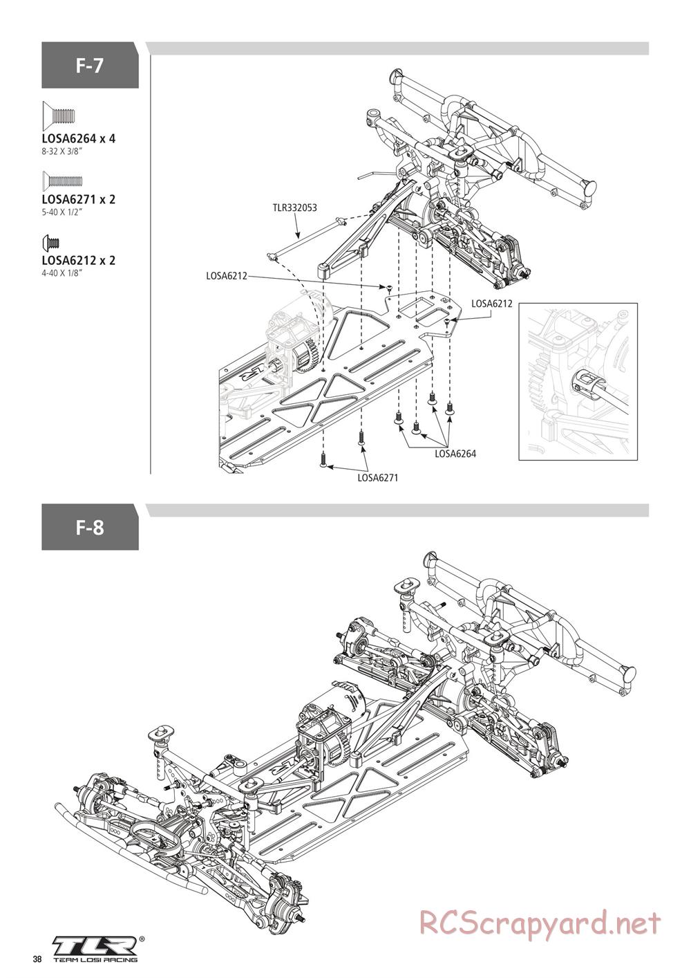 Team Losi - Ten-SCTE 3.0 - Manual - Page 38