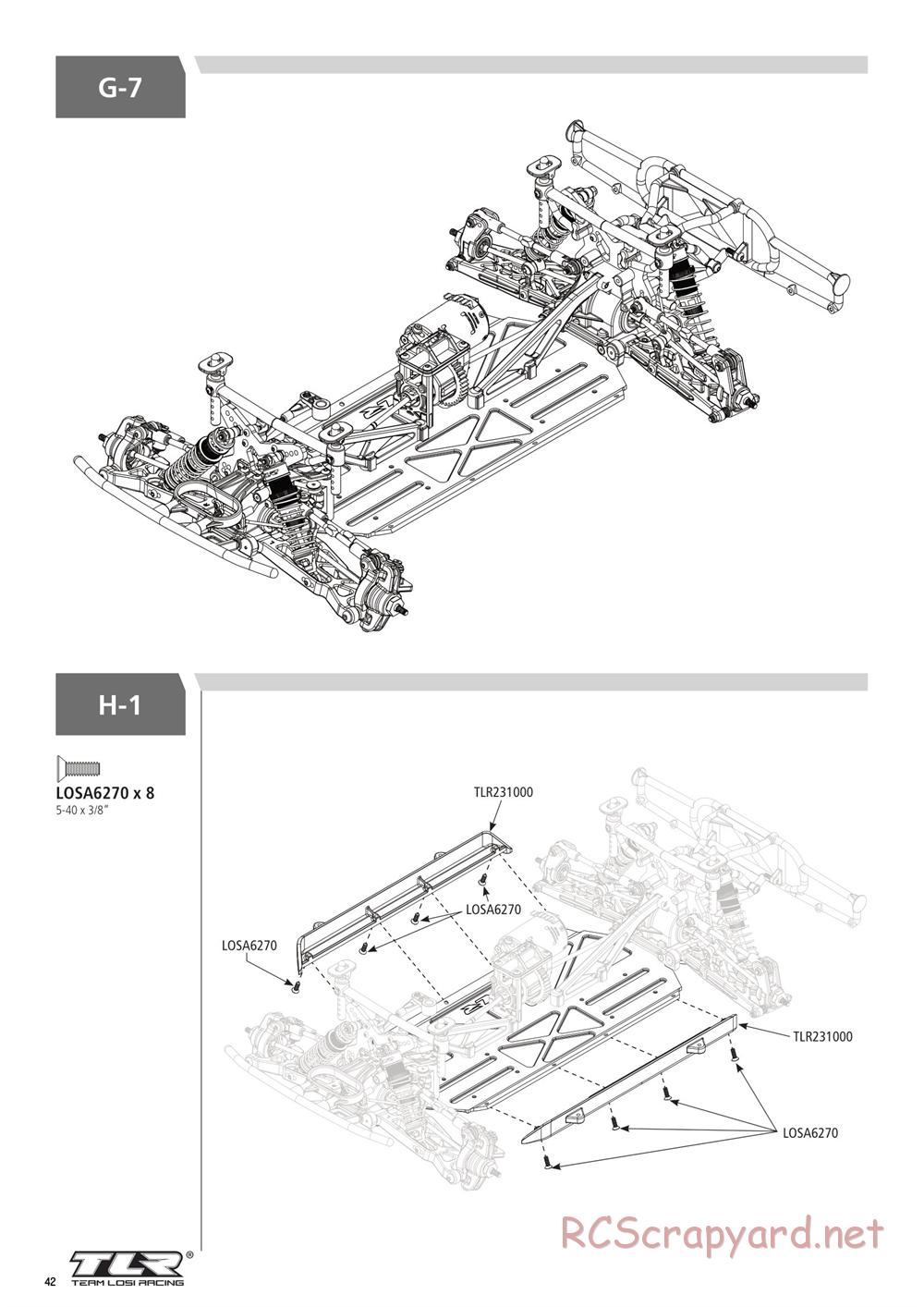 Team Losi - Ten-SCTE 3.0 - Manual - Page 42