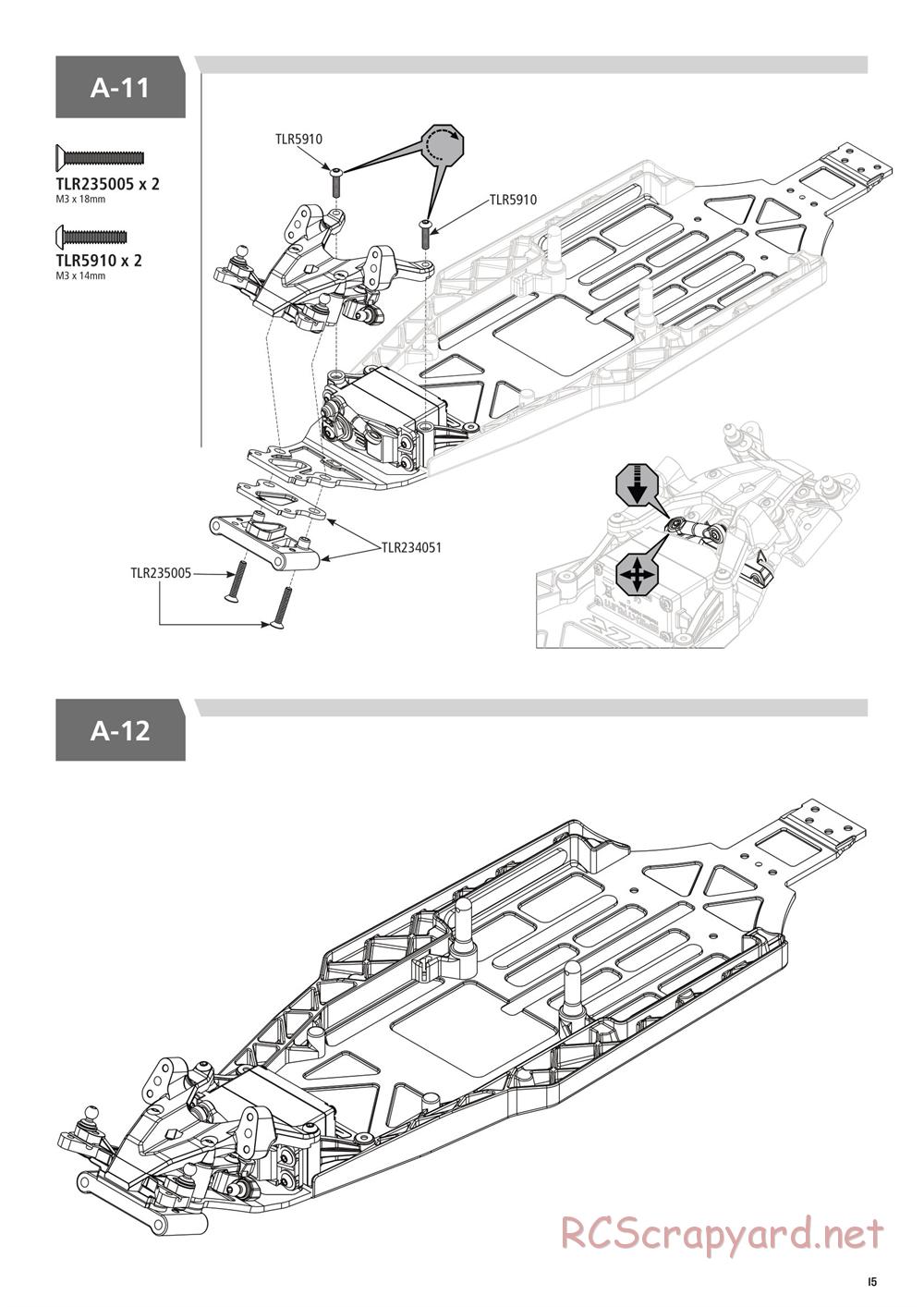 Team Losi - 22SCT 3.0 Race - Manual - Page 15